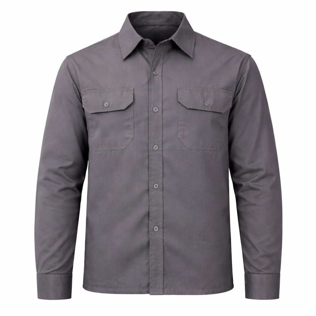 Camisa Dril Industrial de Alta Resistencia