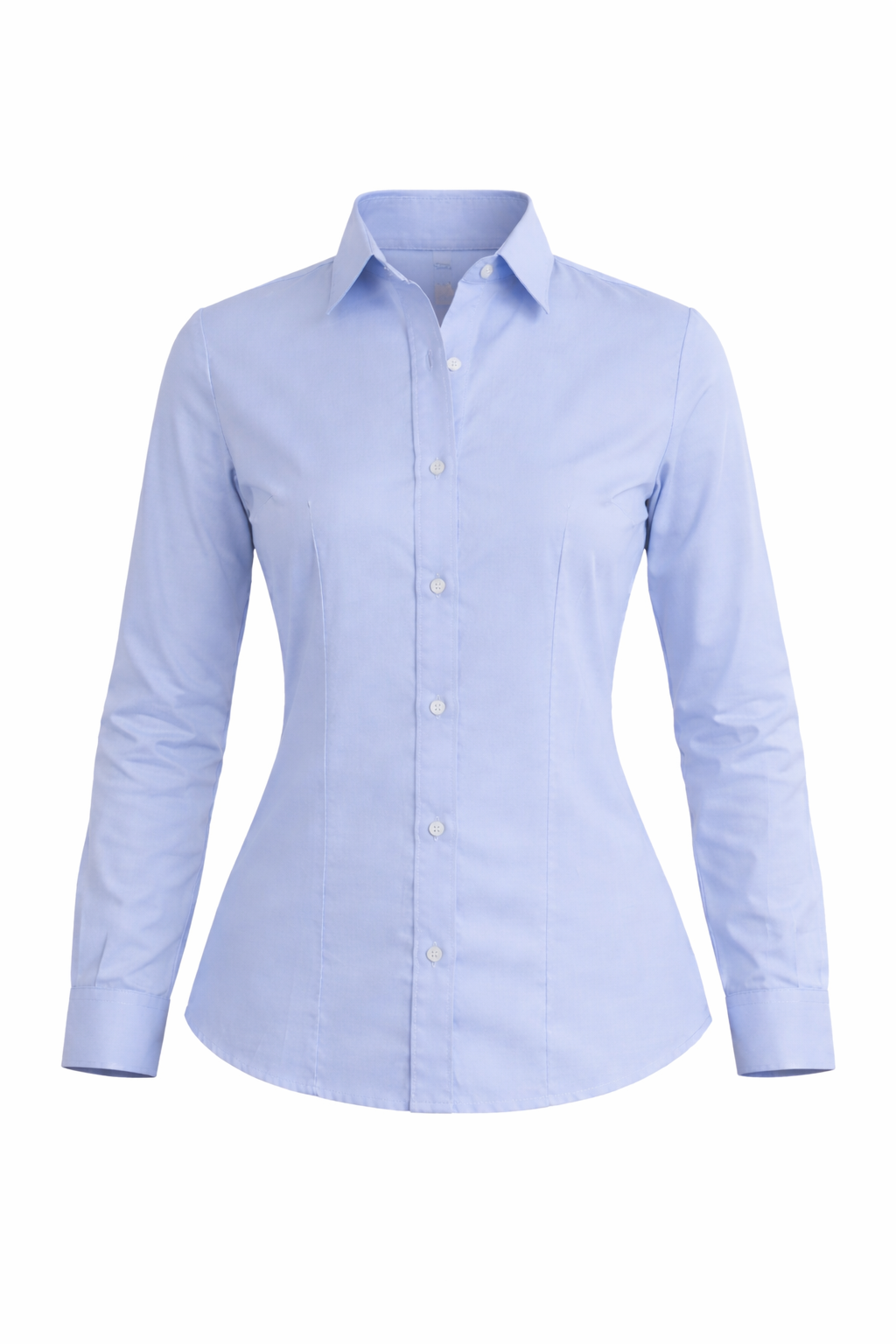 Camisa oxford manga larga para dama