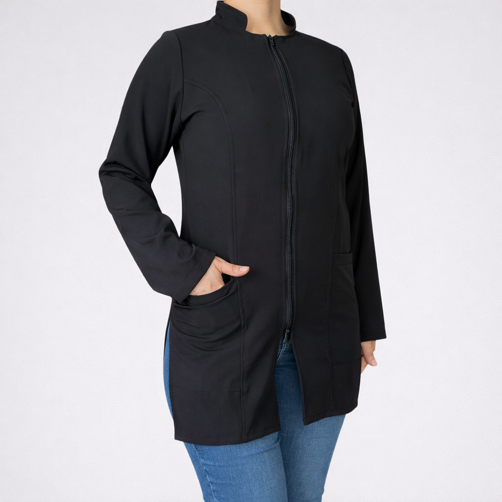 Bata licrada antifluido para dama